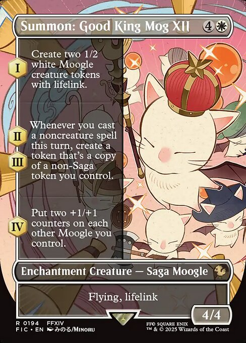 Summon: Good King Mog XII - fic Final Fantasy Commander - #194