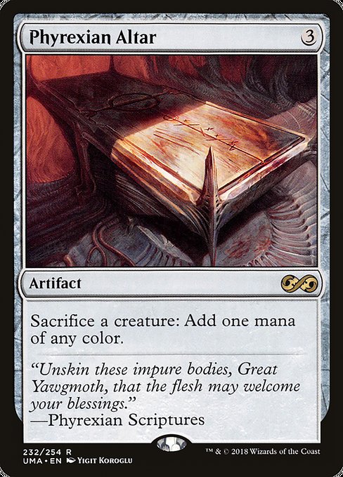 Phyrexian Altar — UMA — 232