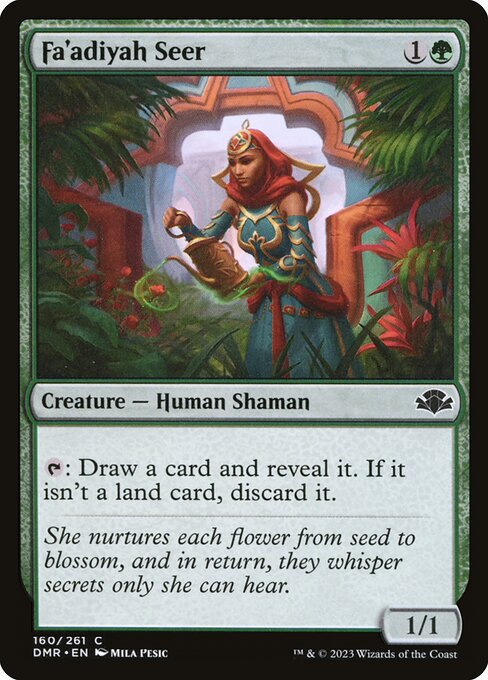 Fa'adiyah Seer - (dmr-160) - Near Mint (*Foil )