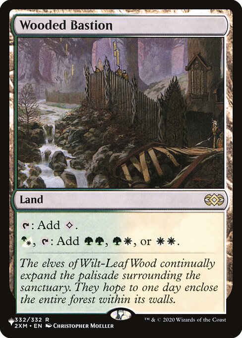 Wooded Bastion — PLST — 2XM-332