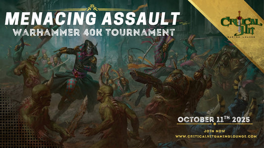 Menacing Assault - Warhammer 40k 2000pt Tournament October 11th