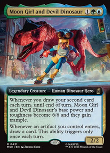 Moon Girl and Devil Dinosaur - Marvel Super Heroes #421