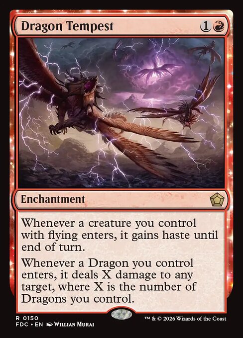 Dragon Tempest - fdc Foundations Commander - #150