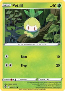 Petilil - SWSH12: Silver Tempest #009
