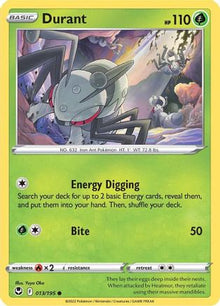 Durant - SWSH12: Silver Tempest #013
