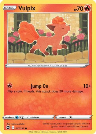 Vulpix - SWSH12: Silver Tempest #017