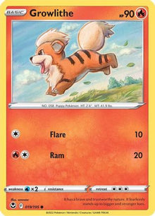Growlithe - SWSH12: Silver Tempest #019