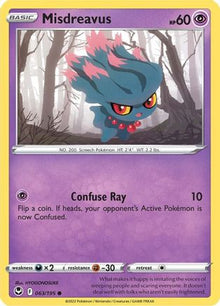 Misdreavus - SWSH12: Silver Tempest #063
