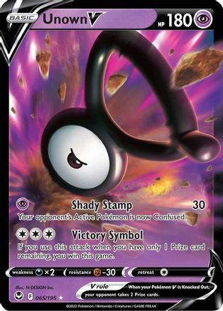 Unown V - SWSH12: Silver Tempest #065