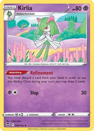Kirlia - SWSH12: Silver Tempest #068