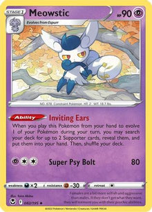 Meowstic - SWSH12: Silver Tempest #082