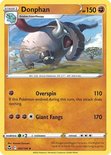 Donphan - SWSH12: Silver Tempest #092