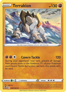 Terrakion - SWSH12: Silver Tempest #097