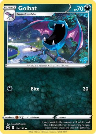 Golbat - SWSH12: Silver Tempest #104