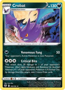 Crobat - SWSH12: Silver Tempest #105