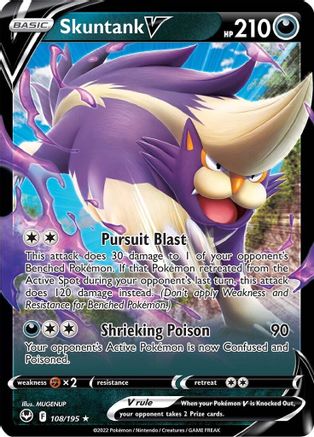 Skuntank V - SWSH12: Silver Tempest #108