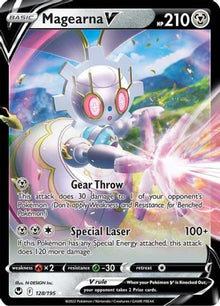 Magearna V - SWSH12: Silver Tempest #128
