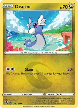 Dratini - SWSH12: Silver Tempest #129