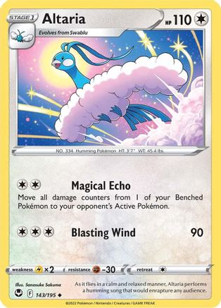 Altaria - SWSH12: Silver Tempest #143