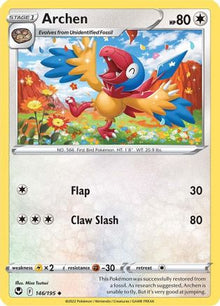 Archen - SWSH12: Silver Tempest #146