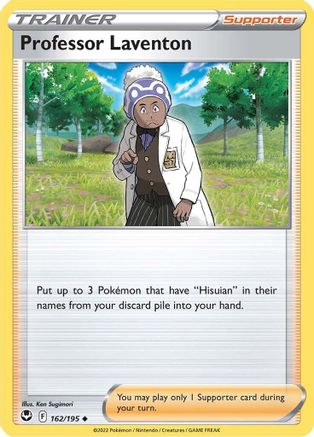 Professor Laventon - SWSH12: Silver Tempest #162