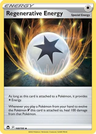 Regenerative Energy - SWSH12: Silver Tempest #168