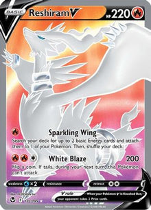 Reshiram V (Full Art) - SWSH12: Silver Tempest #172