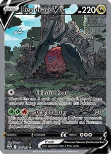 Regidrago V (Alternate Full Art) - SWSH12: Silver Tempest #184