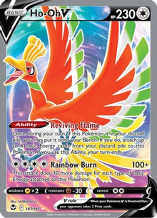 Ho-Oh V (Full Art) - SWSH12: Silver Tempest #187