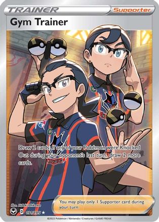 Gym Trainer (Full Art) - SWSH12: Silver Tempest #191