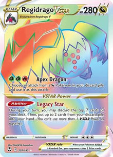 Regidrago VSTAR (Secret) - SWSH12: Silver Tempest #201