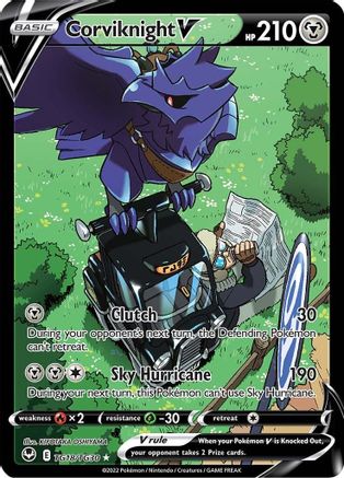 Corviknight V - SWSH12: Silver Tempest Trainer Gallery #TG18