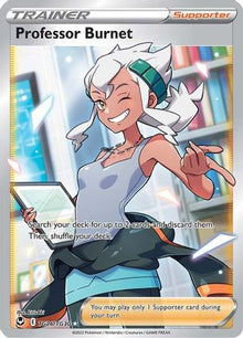 Professor Burnet - SWSH12: Silver Tempest Trainer Gallery #TG26