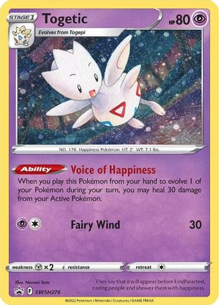 Togetic - SWSH276 - SWSH: Sword & Shield Promo Cards #SWSH276