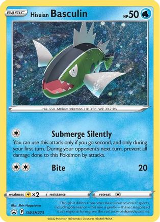 Hisuian Basculin - SWSH273 - SWSH: Sword & Shield Promo Cards #SWSH273