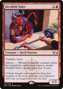 Devilish Valet — SNC — 105