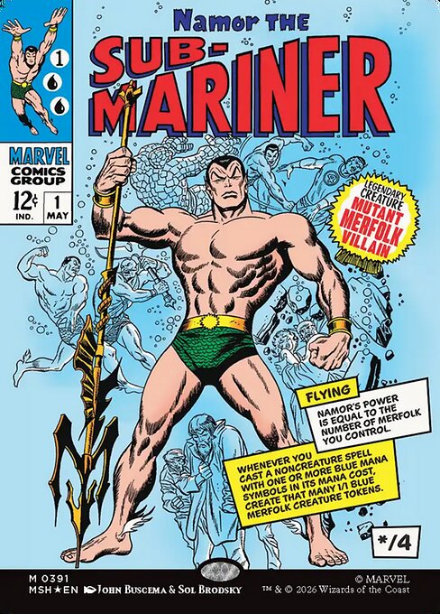 Namor the Sub-Mariner - Marvel Super Heroes #391