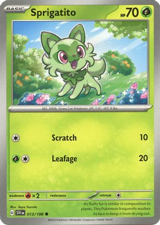 Sprigatito - SV01: Scarlet & Violet Base Set #013