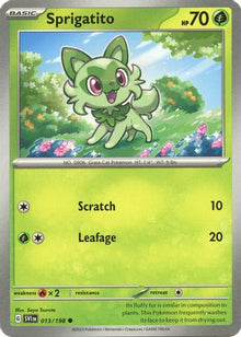 Sprigatito - SV01: Scarlet & Violet Base Set #013