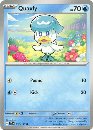 Quaxly - SV01: Scarlet & Violet Base Set #052