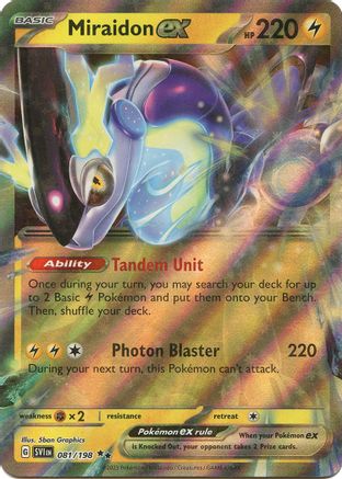 Miraidon ex - 081/198 - SV01: Scarlet & Violet Base Set #081