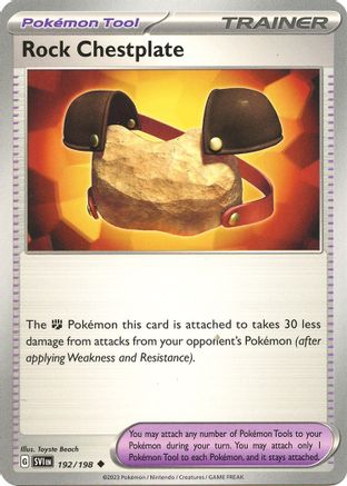 Rock Chestplate - SV01: Scarlet & Violet Base Set #192