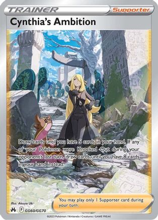 Cynthia's Ambition - SWSH: Crown Zenith: Galarian Gallery #GG60