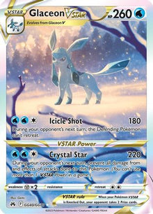 Glaceon VSTAR - SWSH: Crown Zenith: Galarian Gallery #GG40