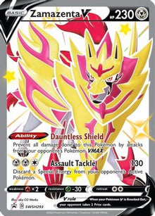 Zamazenta V (Shiny) - SWSH293 - SWSH: Sword & Shield Promo Cards #SWSH293