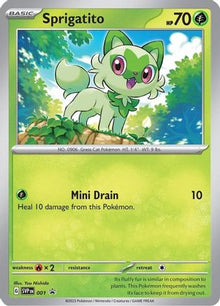 Sprigatito - 001 - SV: Scarlet & Violet Promo Cards #001
