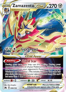 Zamazenta VSTAR - SWSH: Crown Zenith #099