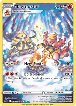 Magmortar - SWSH: Crown Zenith: Galarian Gallery #GG03