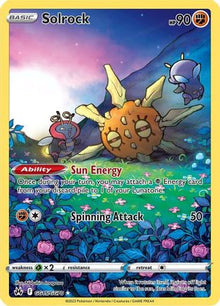 Solrock - SWSH: Crown Zenith: Galarian Gallery #GG15