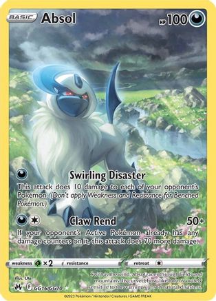 Absol - SWSH: Crown Zenith: Galarian Gallery #GG16